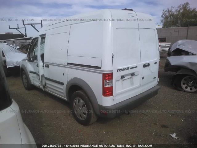 NM0LS7ANXDT148412 - 2013 FORD TRANSIT CONNECT XL WHITE photo 3