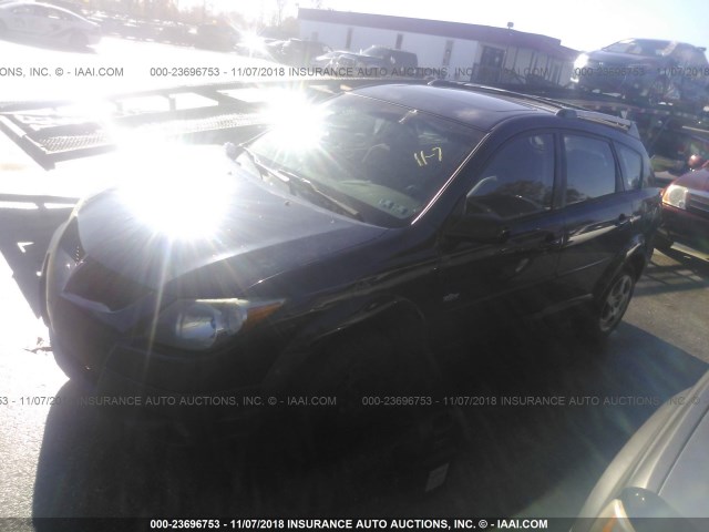 5Y2SM64824Z454266 - 2004 PONTIAC VIBE BLUE photo 2