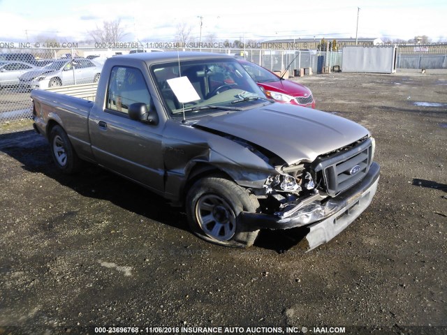 1FTYR10U14PA54633 - 2004 FORD RANGER GOLD photo 1
