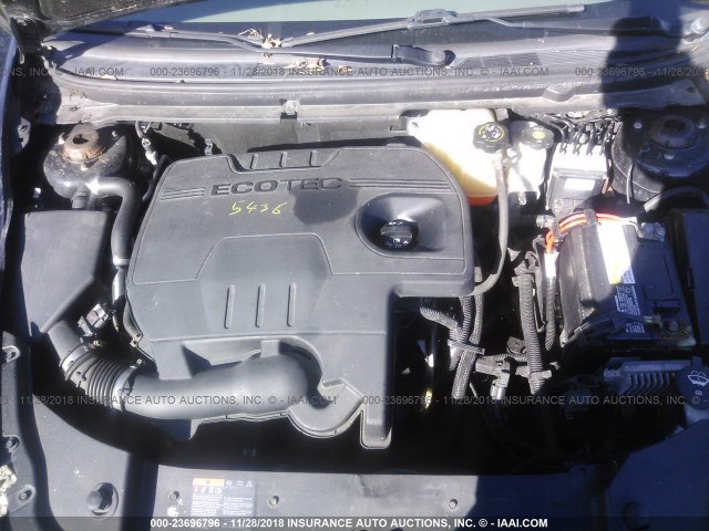 1G1ZB5E11BF168450 - 2011 CHEVROLET MALIBU LS 黑色 照片 10