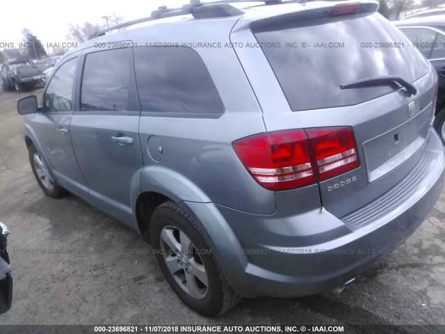 3D4GG57V09T601940 - 2009 DODGE JOURNEY SXT GRAY photo 3