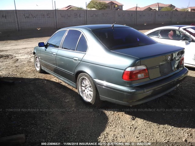 WBADT63433CK41383 - 2003 BMW 530 I AUTOMATIC GREEN photo 3