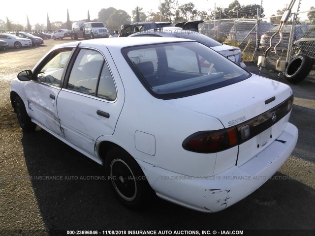 3N1AB41D0XL092878 - 1999 NISSAN SENTRA XE/GXE WHITE photo 3