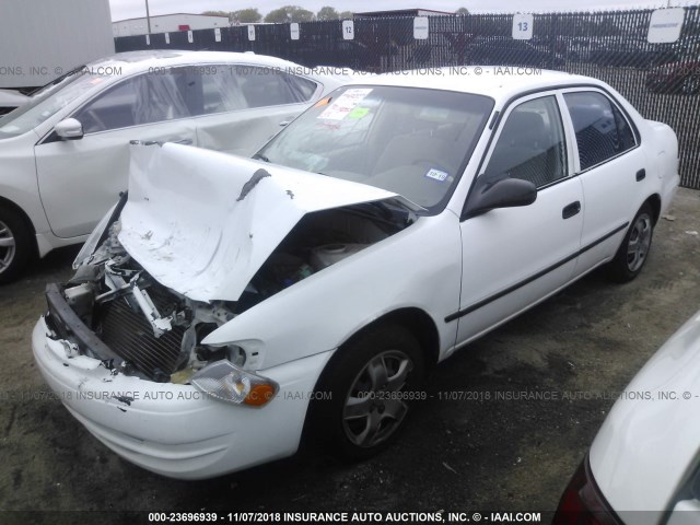 2T1BR12E4YC372603 - 2000 TOYOTA COROLLA VE/CE/LE 白色 照片 2