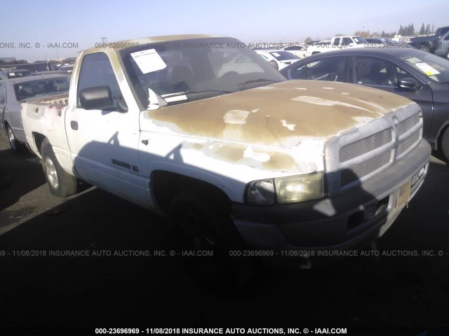 1B7HC16XXVS126687 - 1997 DODGE RAM 1500 WHITE photo 1