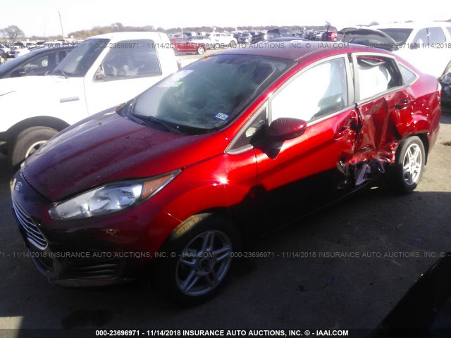 3FADP4BJ9HM171550 - 2017 FORD FIESTA SE RED photo 6