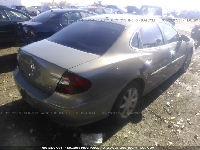 2G4WE587561172981 - 2006 BUICK LACROSSE CXS TAN photo 4