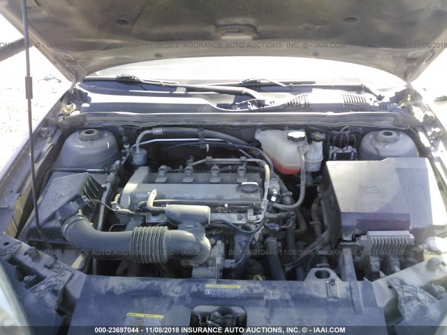 1G1ZS58F87F190055 - 2007 CHEVROLET MALIBU LS 棕色 照片 10