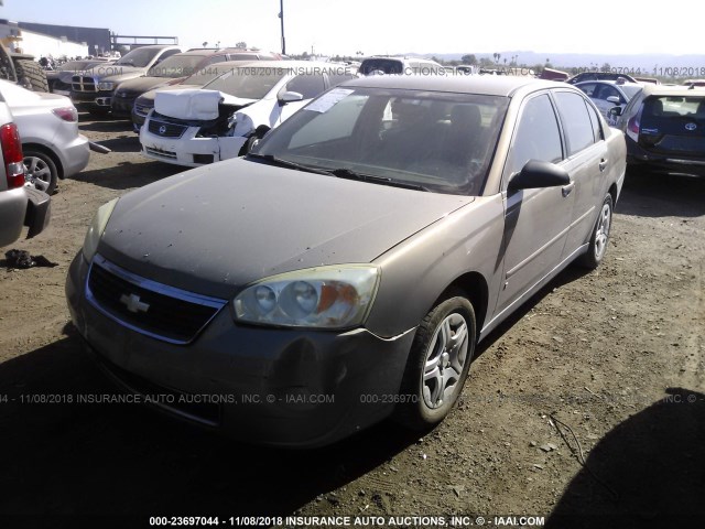 1G1ZS58F87F190055 - 2007 CHEVROLET MALIBU LS 棕色 照片 2