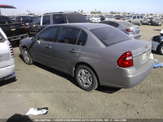 1G1ZS58F87F190055 - 2007 CHEVROLET MALIBU LS 棕色 照片 3