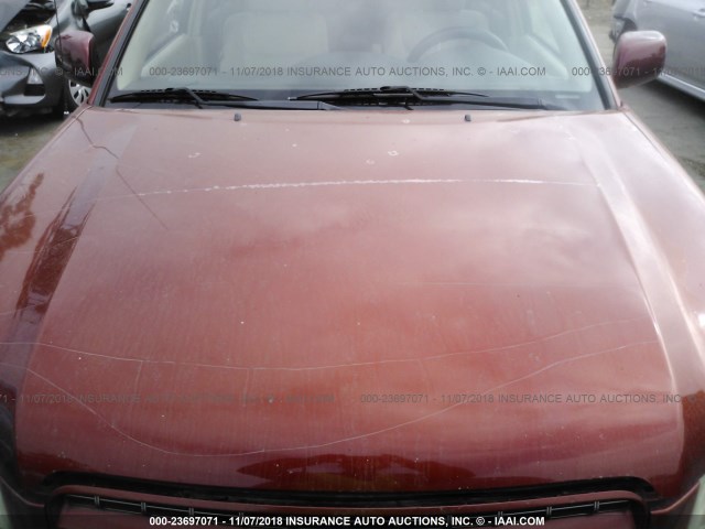 JTEGF21A630115749 - 2003 TOYOTA HIGHLANDER LIMITED RED photo 6