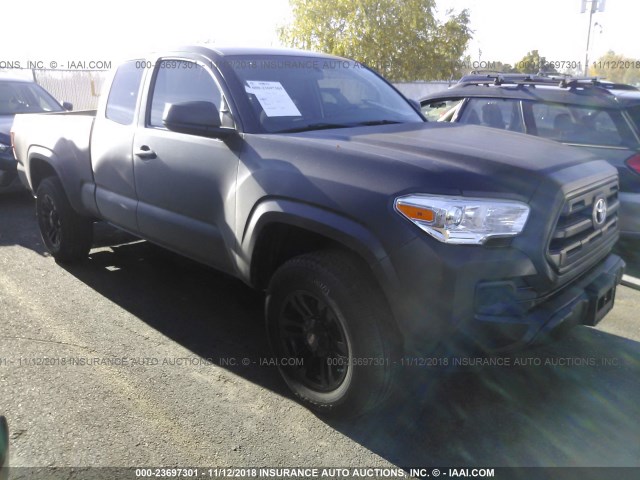 5TFRX5GN9HX099003 - 2017 TOYOTA TACOMA ACCESS CAB/SR/SR5 BLACK photo 1