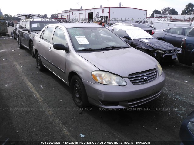 1NXBR32E63Z158411 - 2003 TOYOTA COROLLA CE/LE/S 金色 照片 1