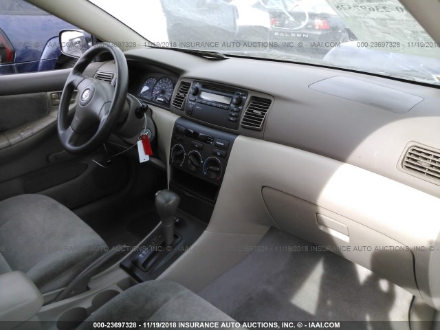 1NXBR32E63Z158411 - 2003 TOYOTA COROLLA CE/LE/S 金色 照片 5