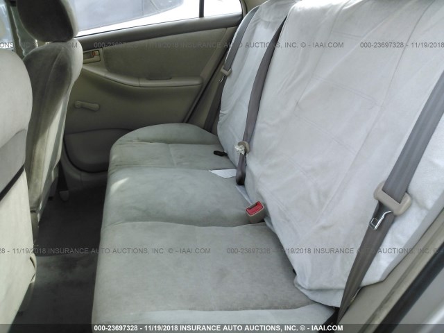 1NXBR32E63Z158411 - 2003 TOYOTA COROLLA CE/LE/S 金色 照片 8