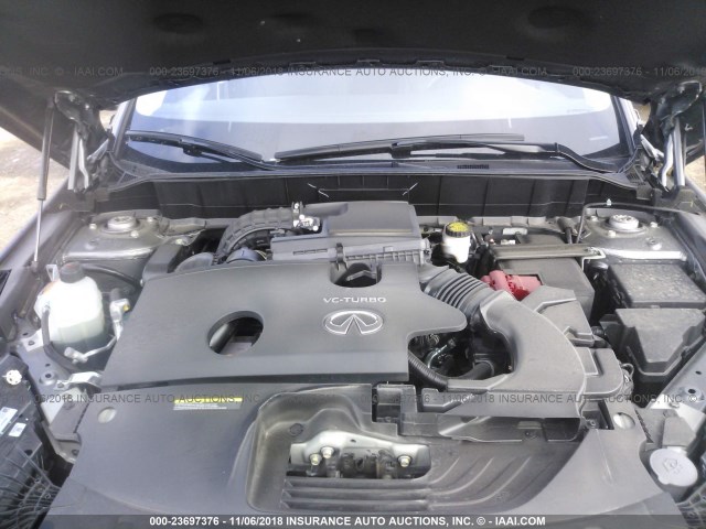 3PCAJ5M35KF106256 - 2019 INFINITI QX50 ESSENTIAL/PURE GRAY photo 10