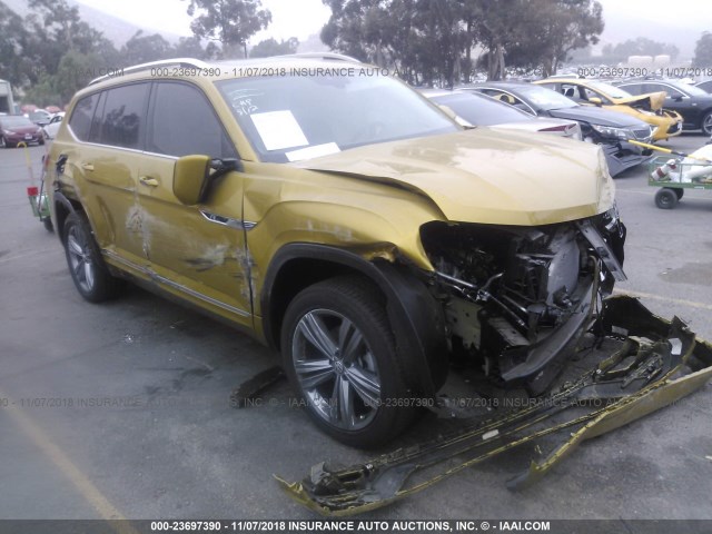 1V2RR2CA5JC561502 - 2018 VOLKSWAGEN ATLAS SEL GOLD photo 1