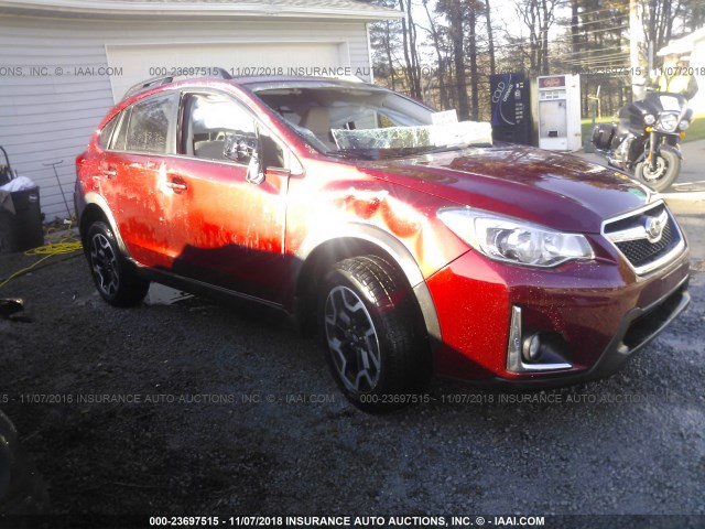 JF2GPABCXG8337456 - 2016 SUBARU CROSSTREK PREMIUM RED photo 1