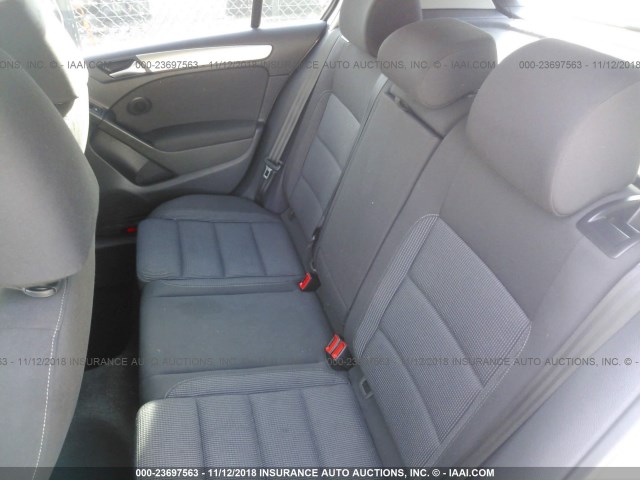 WVWDB7AJXDW136845 - 2013 VOLKSWAGEN GOLF 银色 照片 8