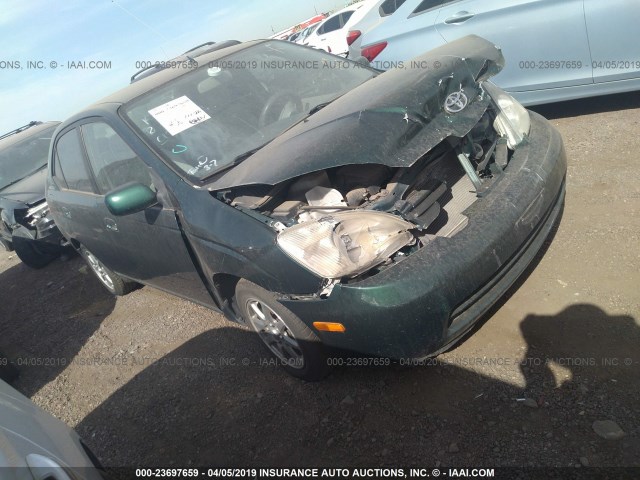 JT2BK18U320054422 - 2002 TOYOTA PRIUS GREEN photo 1