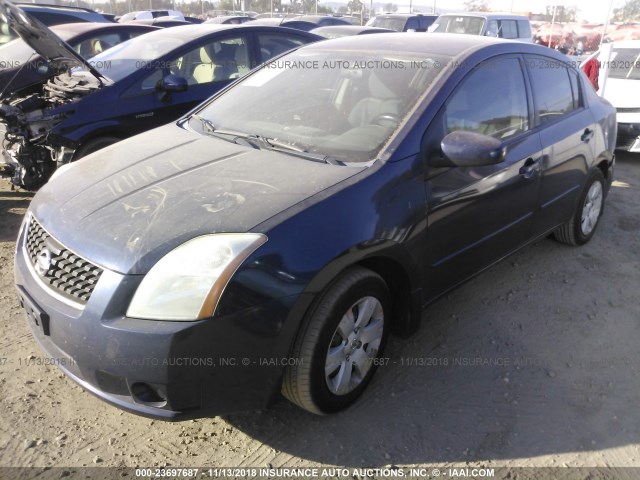 3N1AB61E48L627460 - 2008 NISSAN SENTRA 2.0/2.0S/2.0SL BLUE photo 2