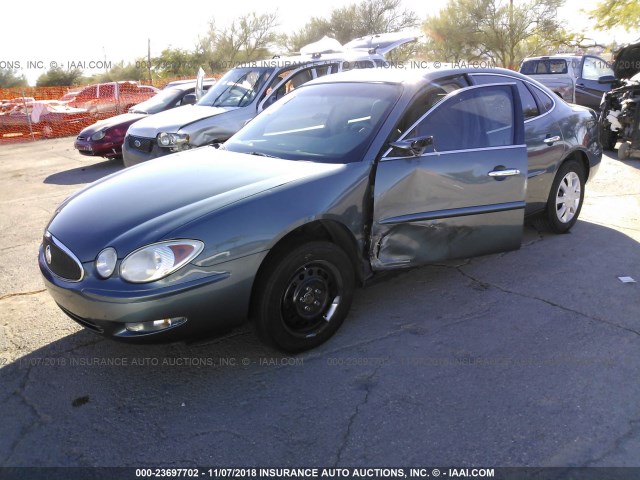 2G4WC582371216469 - 2007 BUICK LACROSSE CX BLUE photo 2