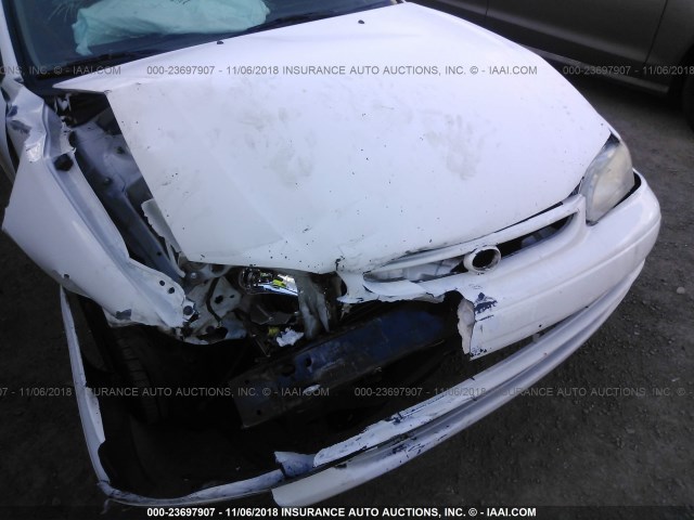 1NXBR12EXWZ083611 - 1998 TOYOTA COROLLA VE/CE/LE 白色 照片 6