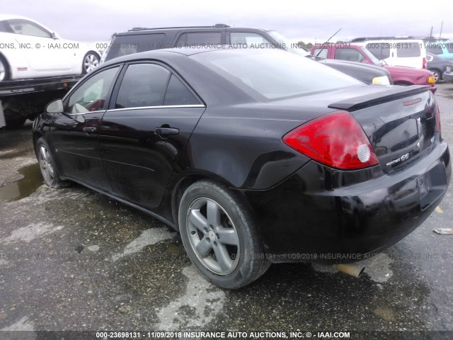 1G2ZH58N874195429 - 2007 PONTIAC G6 GT BLACK photo 3