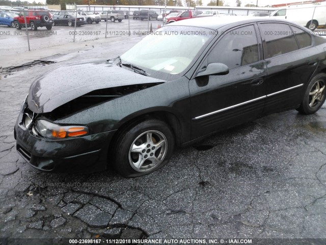 1G2HX54K224156161 - 2002 PONTIAC BONNEVILLE SE GREEN photo 2