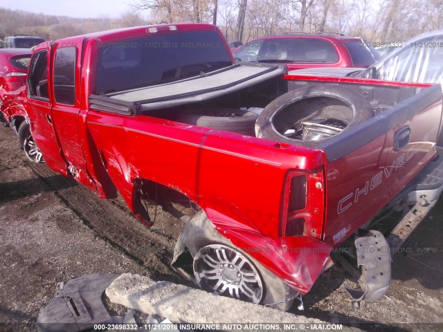 1GCEC19X47Z194394 - 2007 CHEVROLET SILVERADO C1500 CLASSIC RED photo 3