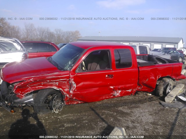 1GCEC19X47Z194394 - 2007 CHEVROLET SILVERADO C1500 CLASSIC RED photo 6