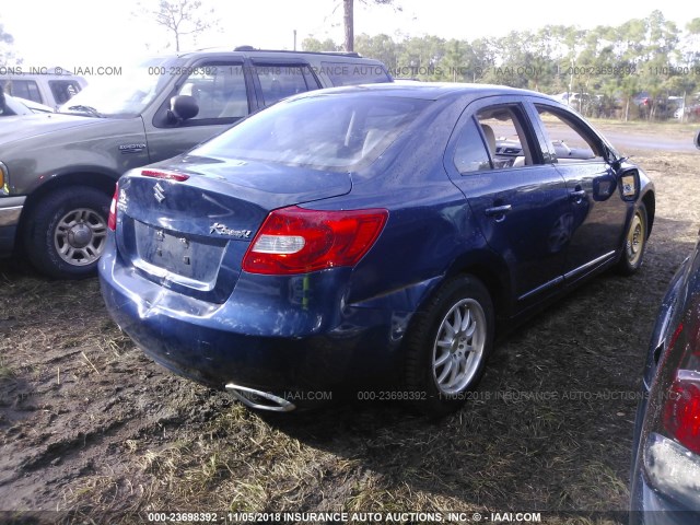 JS2RE9A33B6111556 - 2011 SUZUKI KIZASHI SE Dark Blue photo 4