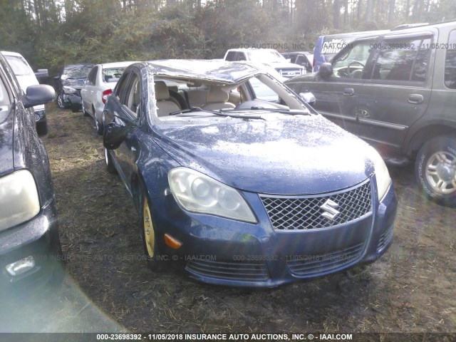 JS2RE9A33B6111556 - 2011 SUZUKI KIZASHI SE Dark Blue photo 6