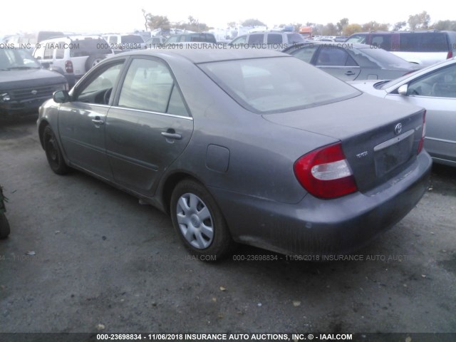 4T1BE30K43U782714 - 2003 TOYOTA CAMRY LE/XLE/SE BROWN photo 3