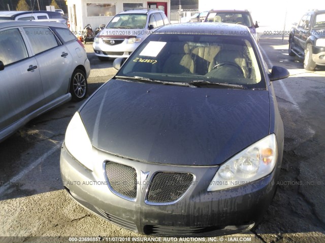 1G2ZH558864219239 - 2006 PONTIAC G6 GT GRAY photo 6