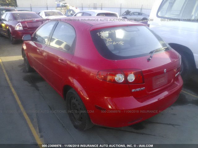 KL5JD66Z96K365491 - 2006 SUZUKI RENO RED photo 3