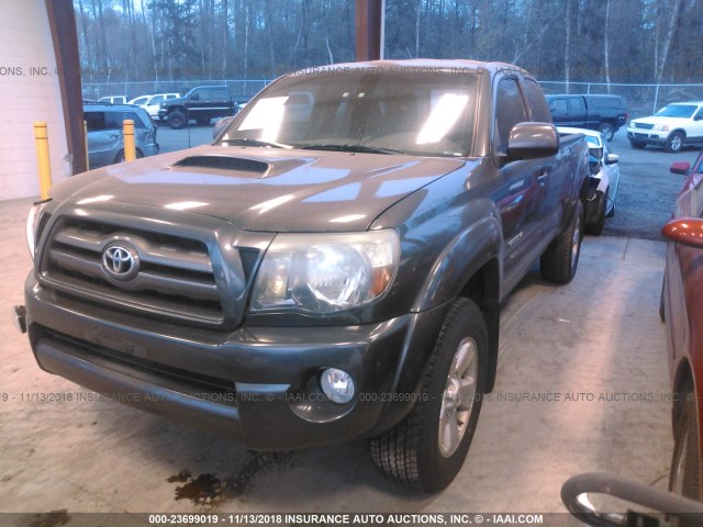 5TEUU4ENXAZ727035 - 2010 TOYOTA TACOMA ACCESS CAB GRAY photo 2