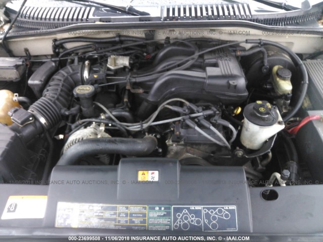 1FMZU73K83UC74153 - 2003 FORD EXPLORER XLT/XLT SPORT/NBX 银色 照片 10