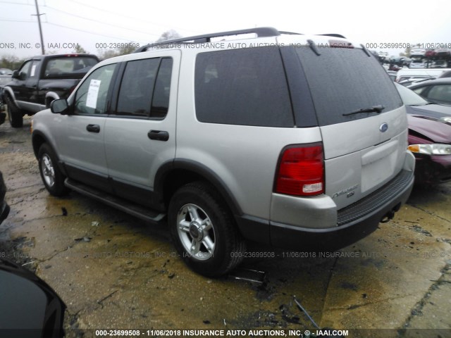 1FMZU73K83UC74153 - 2003 FORD EXPLORER XLT/XLT SPORT/NBX 银色 照片 3
