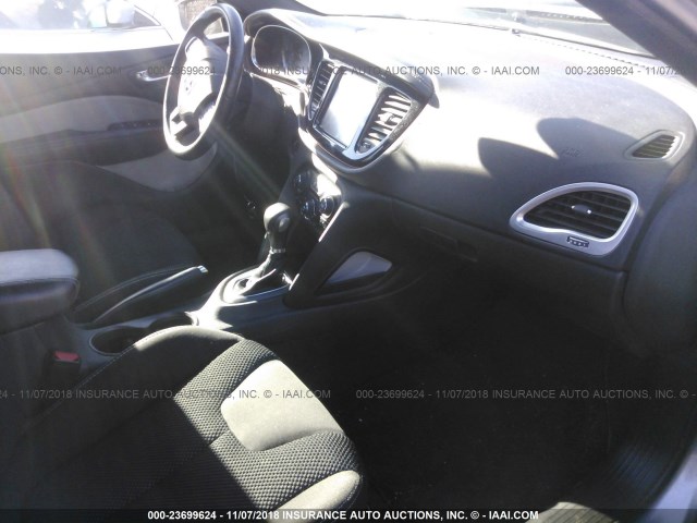 1C3CDFBB7FD390894 - 2015 DODGE DART SXT GRAY photo 5