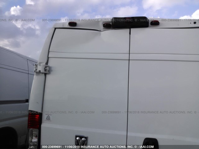 3C6TRVBG7HE531085 - 2017 RAM PROMASTER 1500 1500 HIGH WHITE photo 6