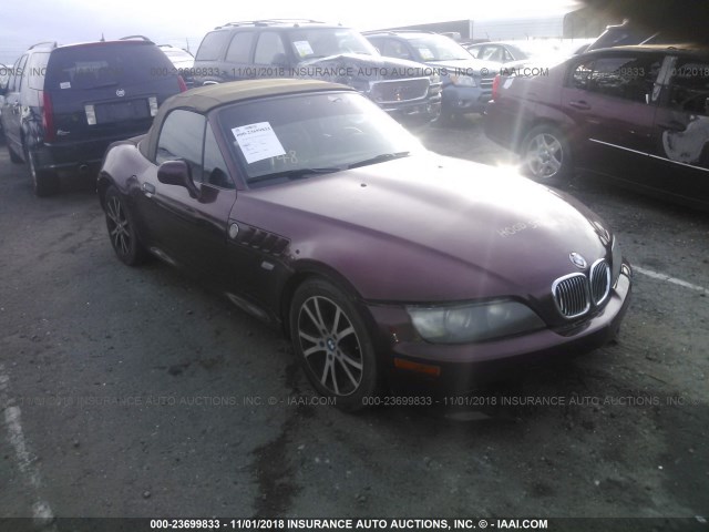 WBACN33401LM00555 - 2001 BMW Z3 2.5 MAROON photo 1