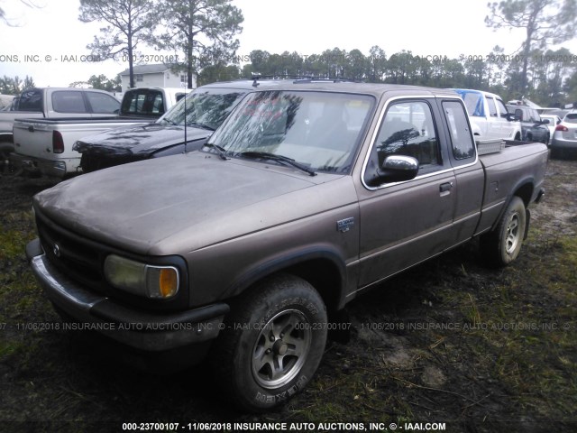 4F4DR17X9RTM66724 - 1994 MAZDA B4000 CAB PLUS BROWN photo 2