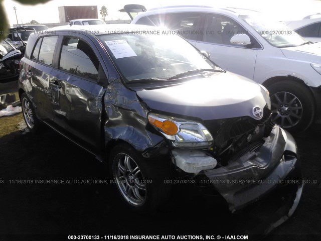 JTKKU10489J048710 - 2009 TOYOTA SCION XD GRAY photo 1