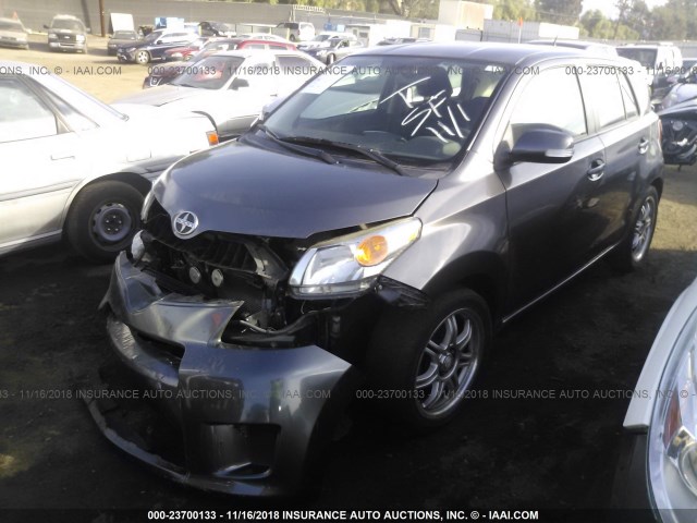 JTKKU10489J048710 - 2009 TOYOTA SCION XD GRAY photo 2