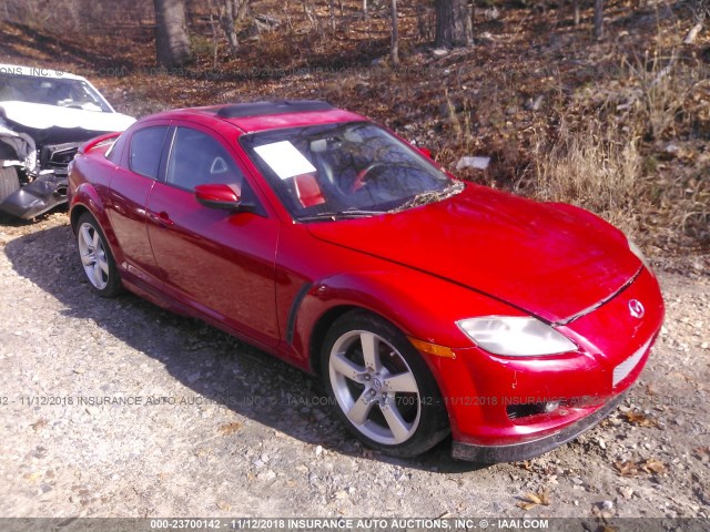 JM1FE173270208344 - 2007 MAZDA RX8 RED photo 1