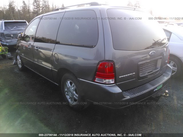 2FMZA52296BA42850 - 2006 FORD FREESTAR SEL GRAY photo 3