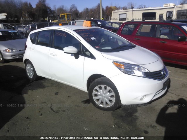 3N1CE2CP5FL394886 - 2015 NISSAN VERSA NOTE S/S PLUS/SV/SL/SR WHITE photo 1