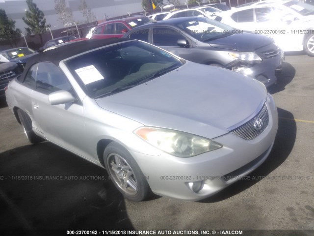 4T1FA38P84U038452 - 2004 TOYOTA CAMRY SOLARA SE/SLE ვერცხლისფერი ფოტო 1