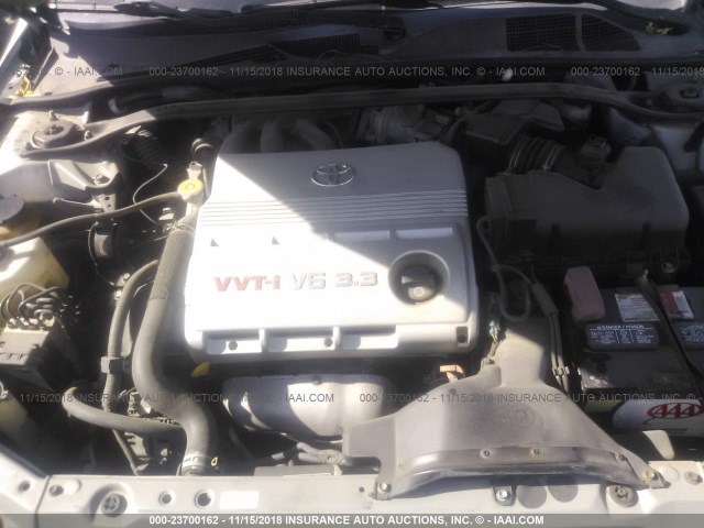 4T1FA38P84U038452 - 2004 TOYOTA CAMRY SOLARA SE/SLE ვერცხლისფერი ფოტო 10